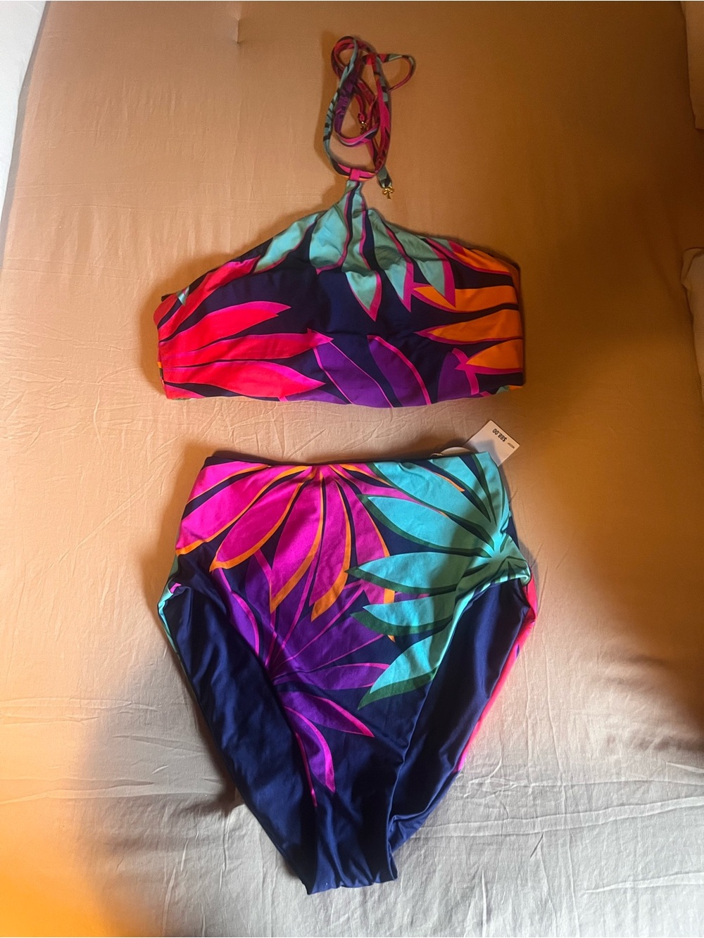 Trina turk two piece bathing suit NWT